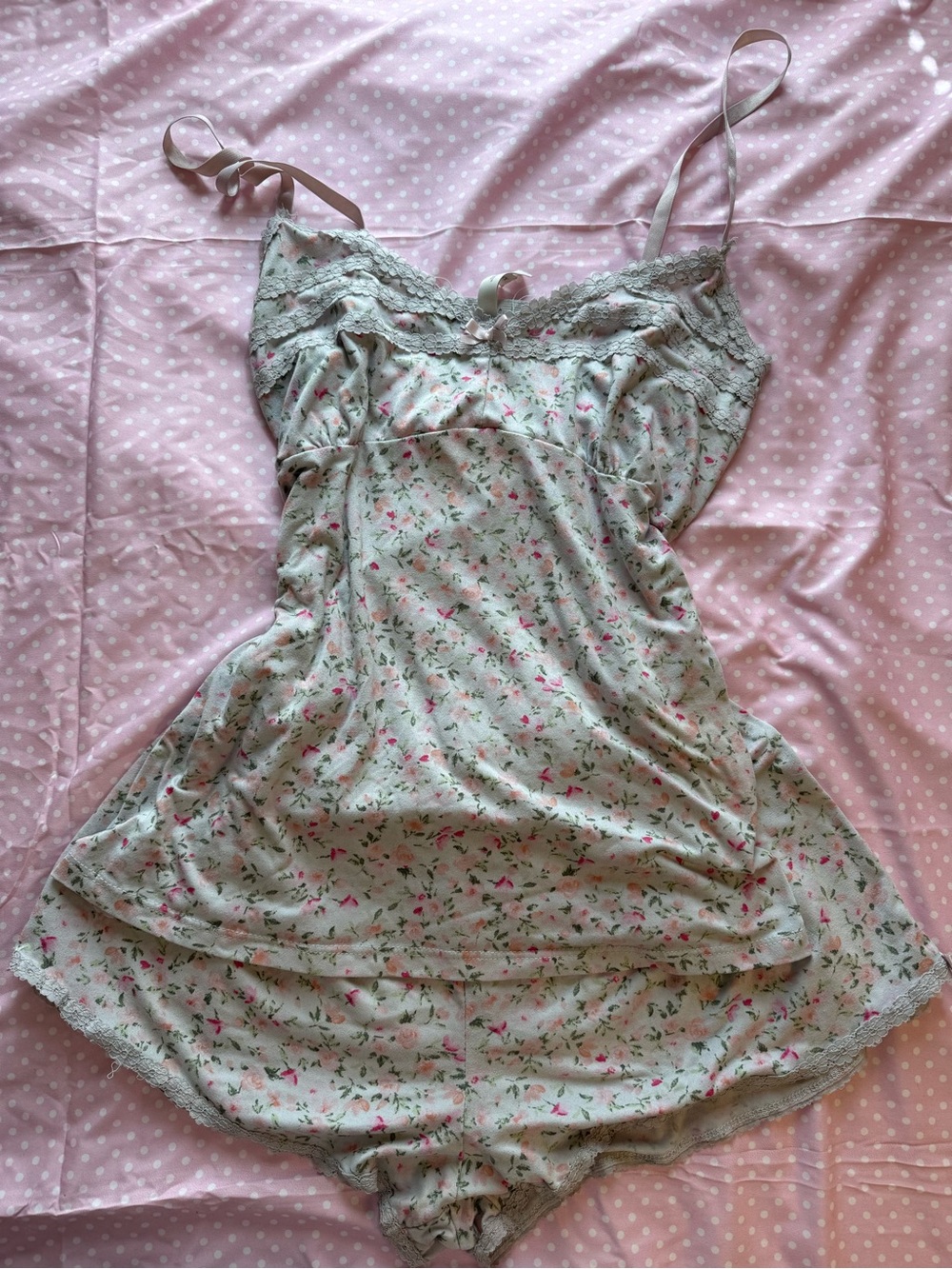 floral cami + shorts set 🌸